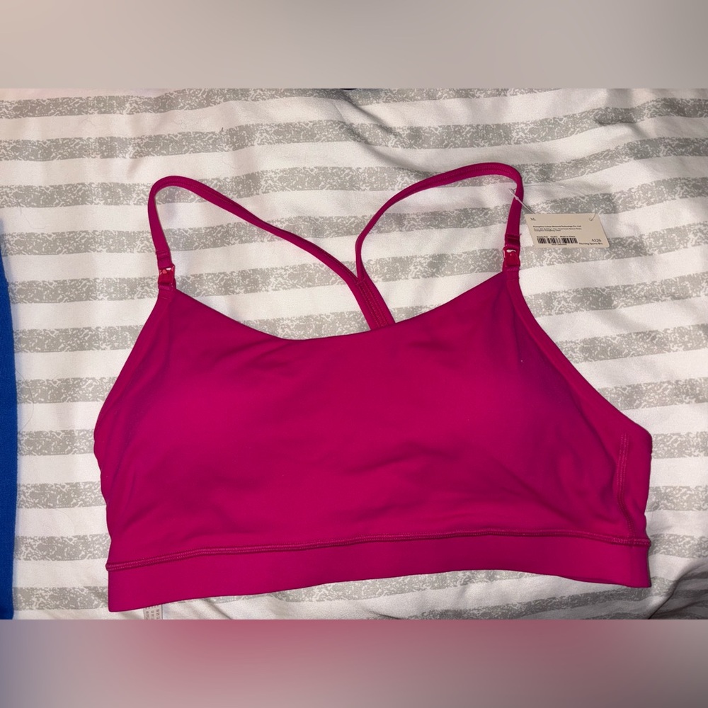 NWT Momanda Natrelax Y Back Nursing Sports Bra XL